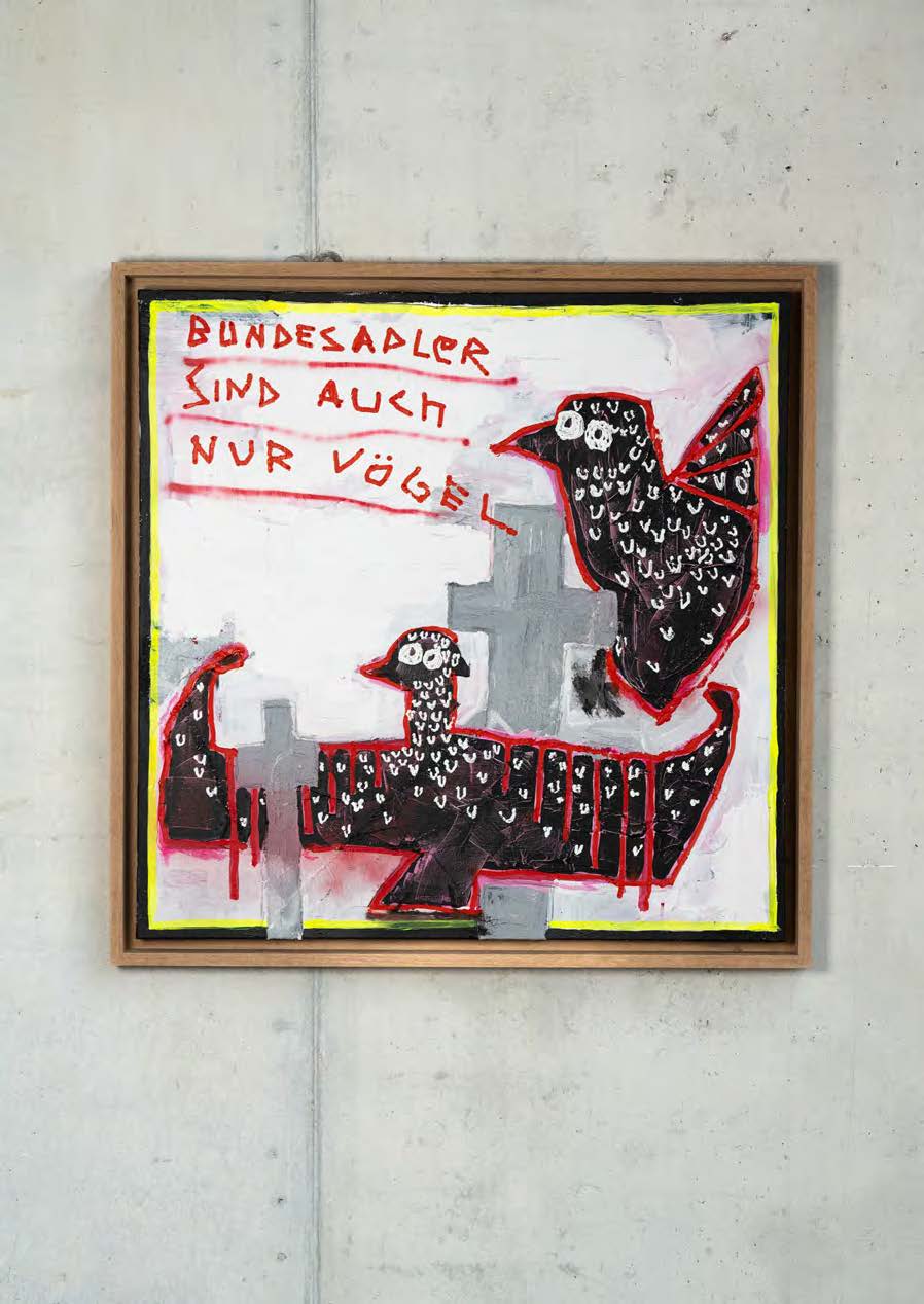 BUNDESADLER inkl. Rahmen