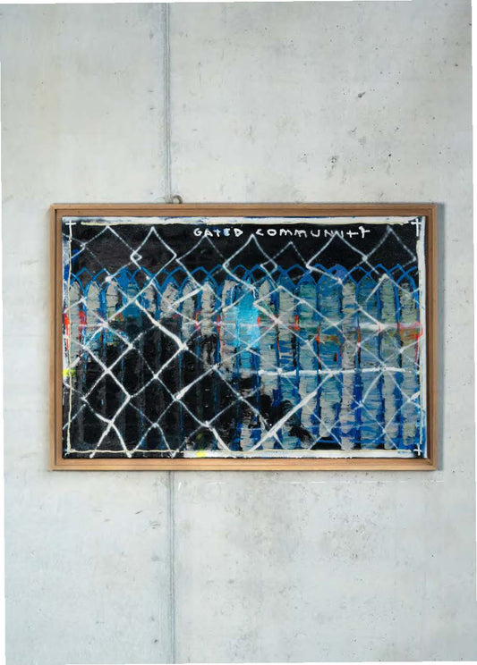 GATED COMMUNITY inkl. Rahmen