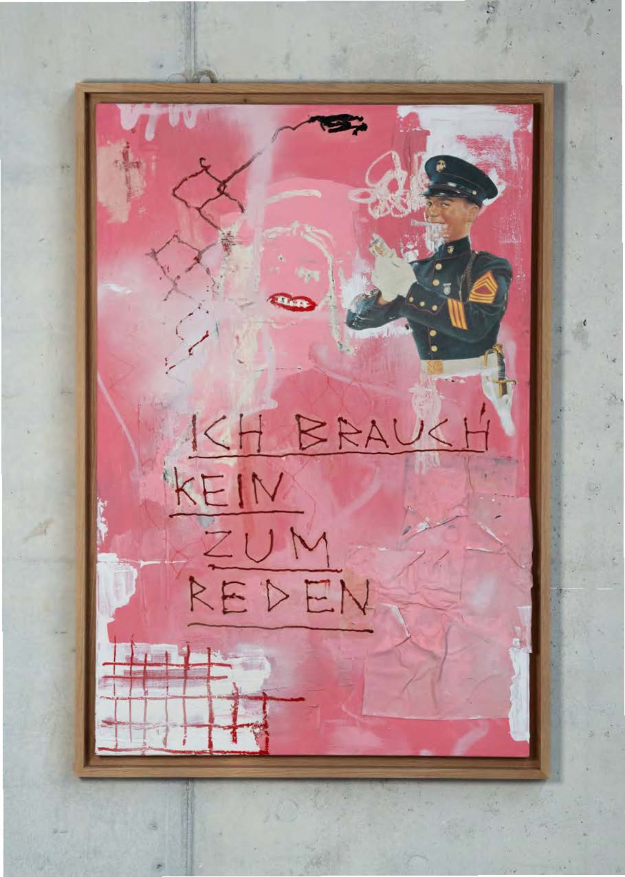 KEIN ZUM REDEN inkl. Rahmen