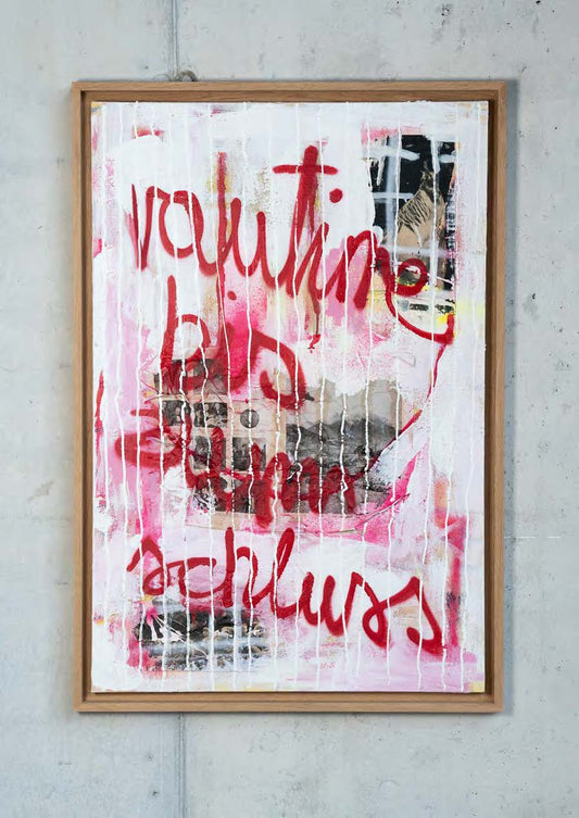 SCHRECKLICHE ROUTINE inkl. Rahmen