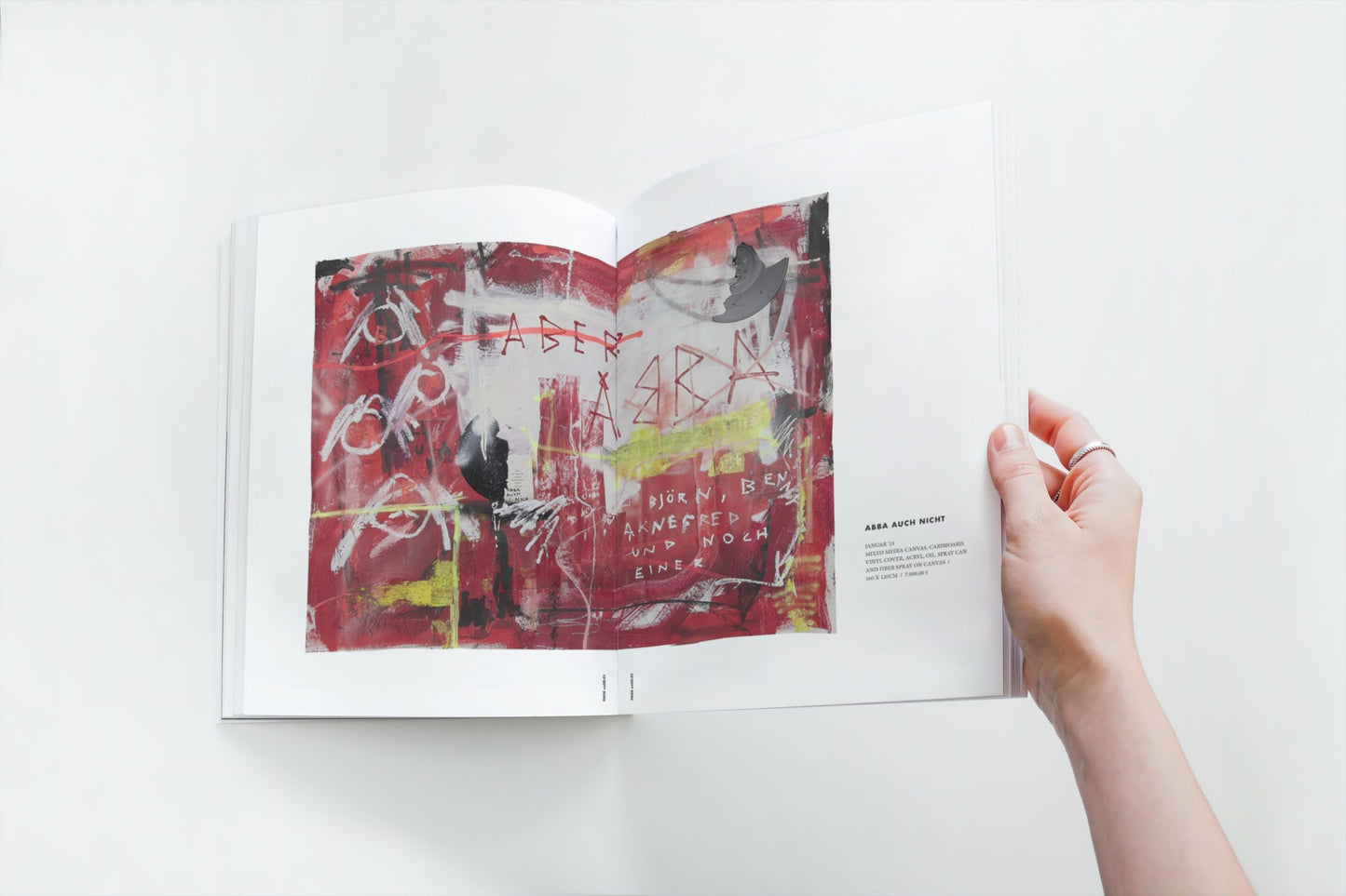 'Bitte nicht auf Kunst schreiben' Katalog