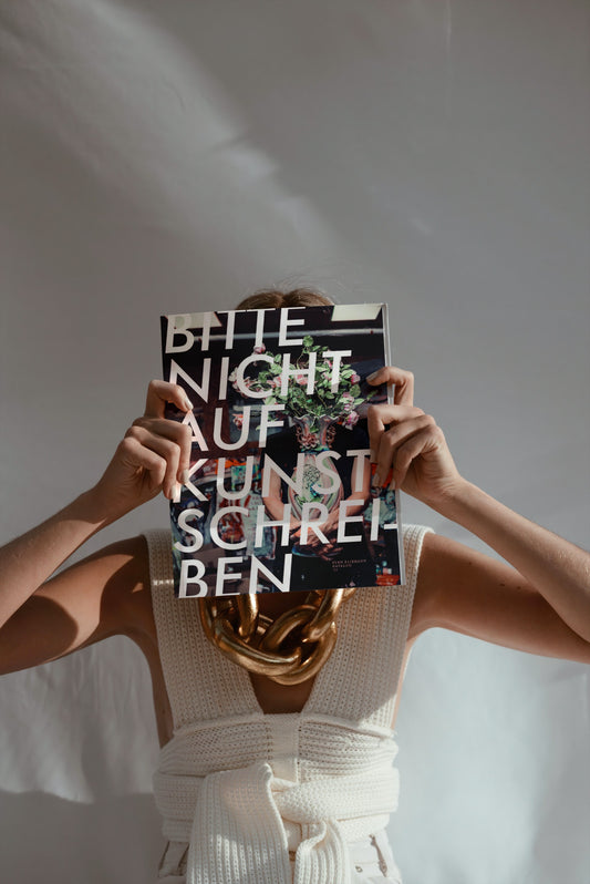 'Bitte nicht auf Kunst schreiben' Katalog