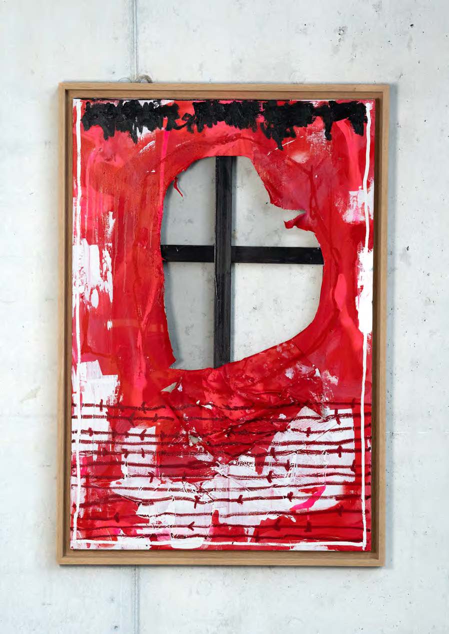 IMMER HINTER DIR inkl. Rahmen