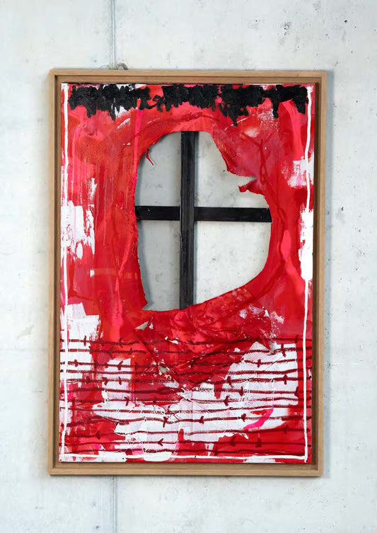 IMMER HINTER DIR inkl. Rahmen