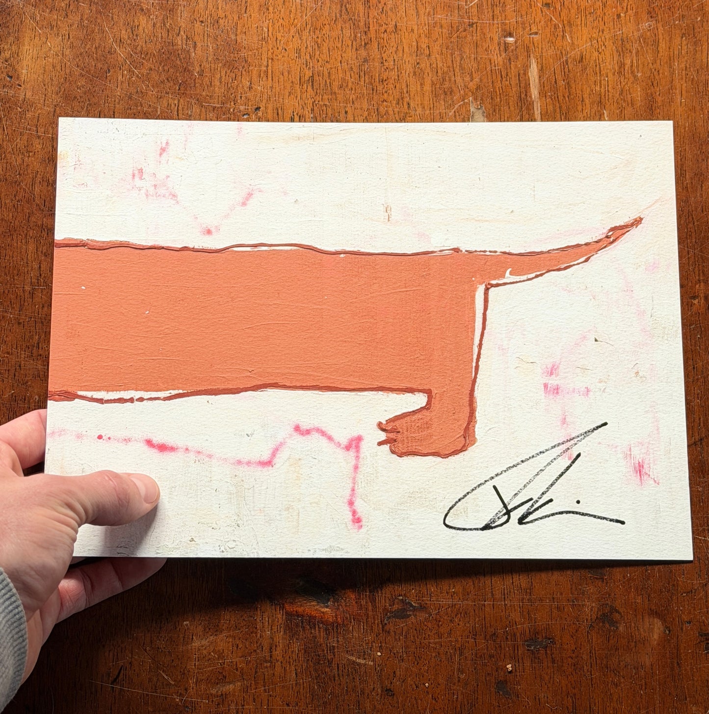 WAS EIN DACKEL Kunstprint 2 Teilig