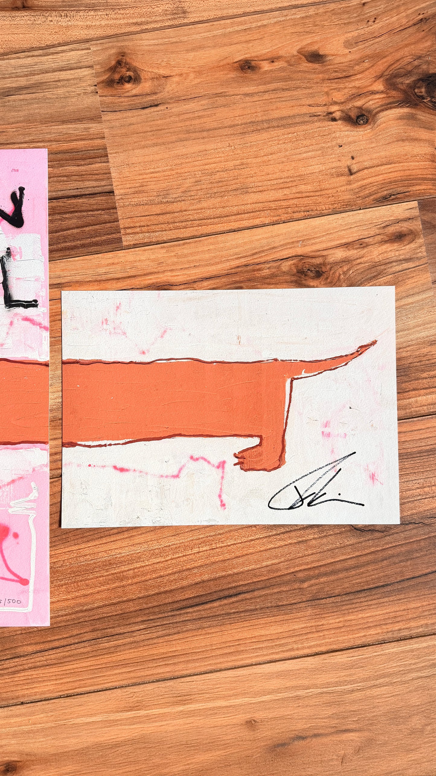 WAS EIN DACKEL Kunstprint 2 Teilig