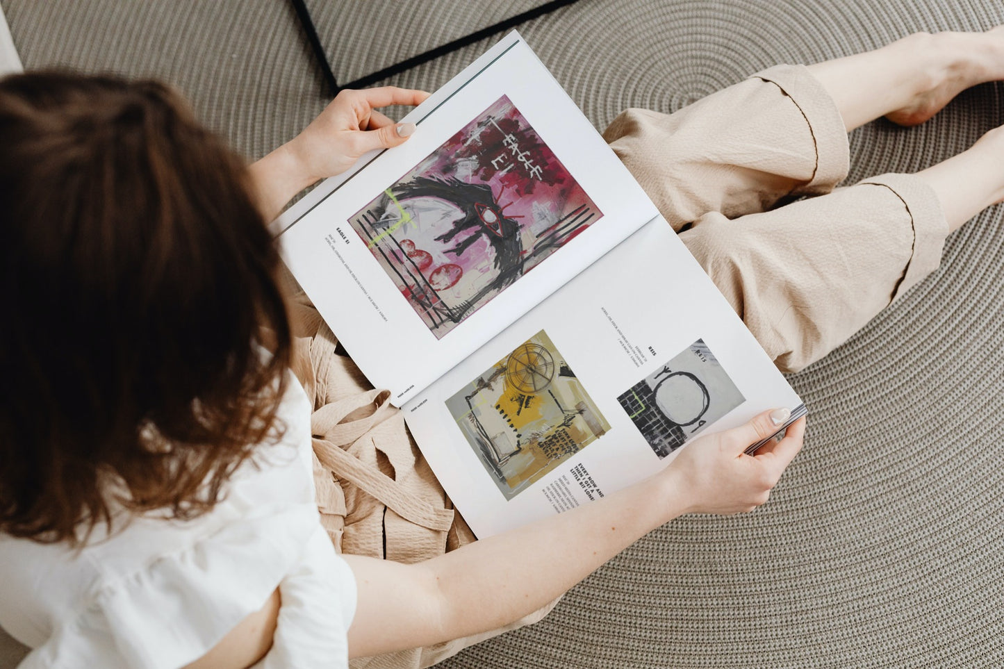 'Bitte nicht auf Kunst schreiben' Katalog